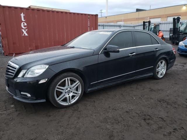 WDDHF9AB5AA145607 - 2010 MERCEDES-BENZ E 550 4MATIC BLACK photo 1