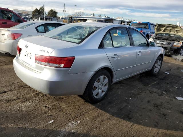 5NPET46CX7H235959 - 2007 HYUNDAI SONATA GLS SILVER photo 3