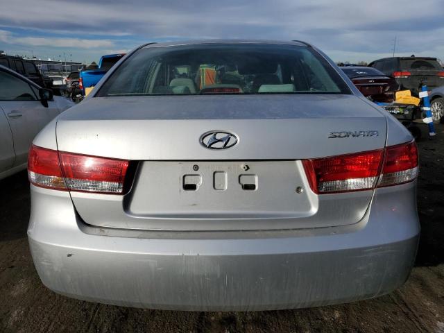 5NPET46CX7H235959 - 2007 HYUNDAI SONATA GLS SILVER photo 6