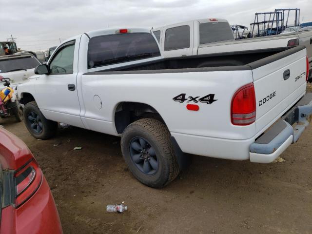 1D7GG36N84S698453 - 2004 DODGE DAKOTA SPORT WHITE photo 2