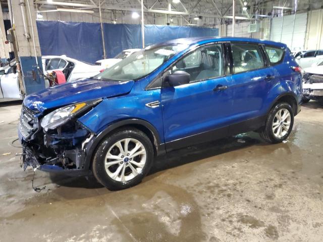 1FMCU0F72JUA34260 - 2018 FORD ESCAPE S BLUE photo 1