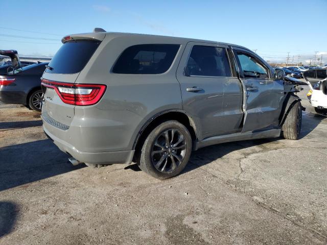 1C4RDHDG5LC130263 - 2020 DODGE DURANGO GT GRAY photo 3