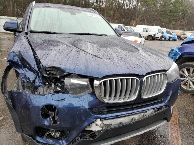 5UXWX9C57G0D85408 - 2016 BMW X3 XDRIVE28I BLUE photo 12