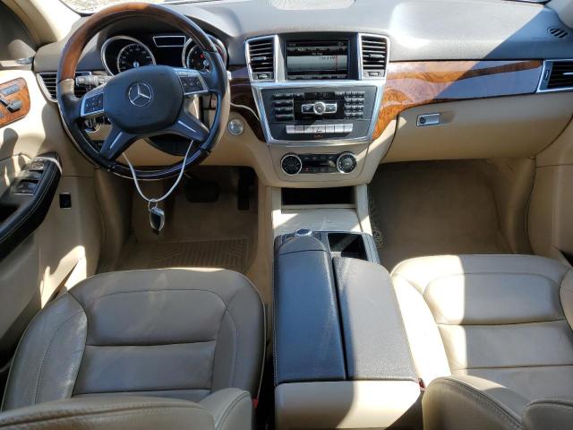 4JGDA5HB3DA172973 - 2013 MERCEDES-BENZ ML 350 4MATIC WHITE photo 8