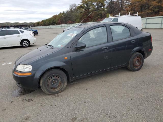 KL1TD52634B148550 - 2004 CHEVROLET AVEO WHITE photo 1