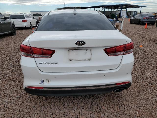 5XXGT4L34JG226108 - 2018 KIA OPTIMA LX WHITE photo 6