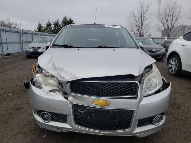 KL1TV65E79B362146 - 2009 CHEVROLET AVEO LS 银色 照片 5