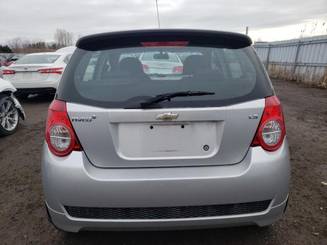 KL1TV65E79B362146 - 2009 CHEVROLET AVEO LS 银色 照片 6