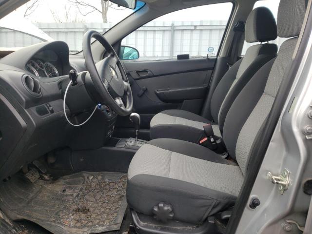 KL1TV65E79B362146 - 2009 CHEVROLET AVEO LS 银色 照片 7