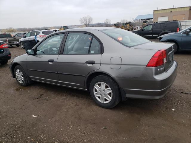 2HGES16335H627738 - 2005 HONDA CIVIC DX VP Grau Foto 2