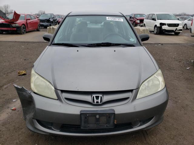 2HGES16335H627738 - 2005 HONDA CIVIC DX VP Grau Foto 5