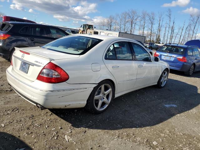 WDBUF56XX9B421595 - 2009 MERCEDES-BENZ E 350 WHITE photo 3