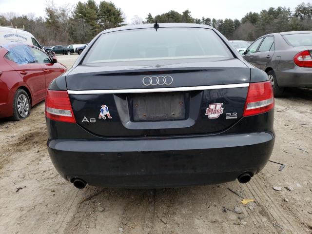 WAUDH74F78N138714 - 2008 AUDI A6 3.2 QUATTRO BLACK photo 6