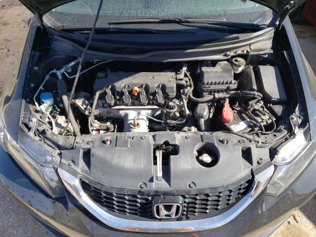 19XFB2F93FE094400 - 2015 HONDA CIVIC EXL შავი ფოტო 11