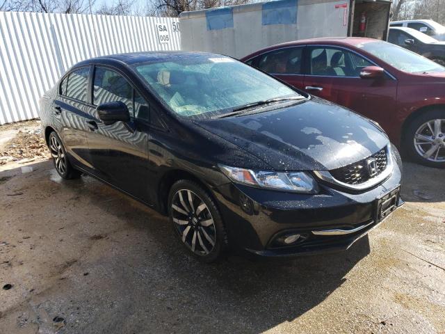 19XFB2F93FE094400 - 2015 HONDA CIVIC EXL შავი ფოტო 4