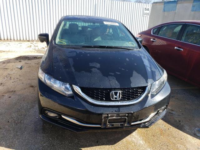19XFB2F93FE094400 - 2015 HONDA CIVIC EXL შავი ფოტო 5