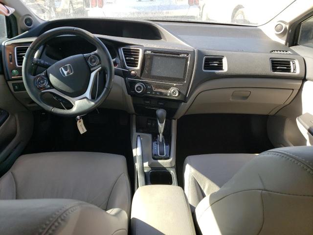 19XFB2F93FE094400 - 2015 HONDA CIVIC EXL შავი ფოტო 8