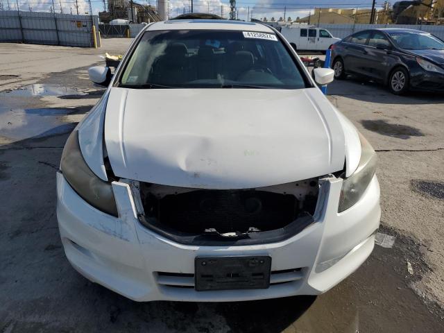 1HGCP3F8XCA011269 - 2012 HONDA ACCORD EXL WHITE photo 5