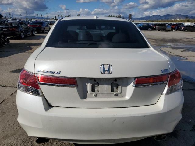 1HGCP3F8XCA011269 - 2012 HONDA ACCORD EXL WHITE photo 6