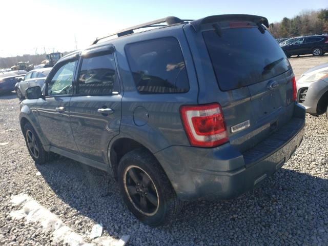 1FMCU9D79BKC35271 - 2011 FORD ESCAPE XLT GREEN photo 2