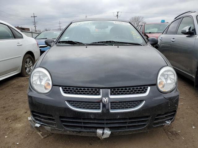 1B3ES56C94D508515 - 2004 DODGE NEON SXT BLACK photo 5