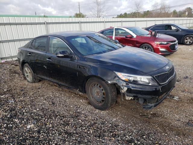 KNAGM4AD3E5063855 - 2014 KIA OPTIMA HYBRID BLACK photo 4