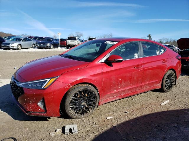 KMHD04LB8KU840847 - 2019 HYUNDAI ELANTRA SPORT RED photo 1