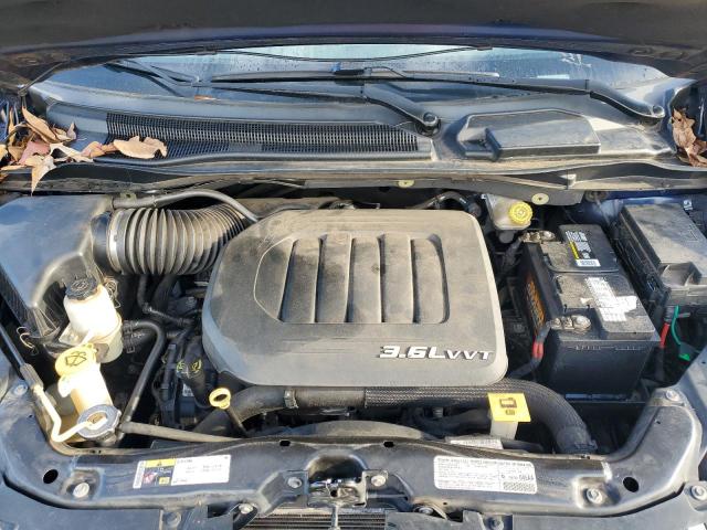 2C4RDGBGXDR586488 - 2013 DODGE GRAND CARA SE BLUE photo 12