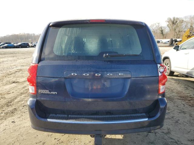 2C4RDGBGXDR586488 - 2013 DODGE GRAND CARA SE BLUE photo 6