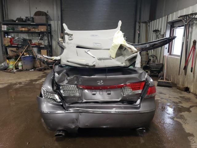 KMHFC46F06A096120 - 2006 HYUNDAI AZERA SE GRAY photo 6