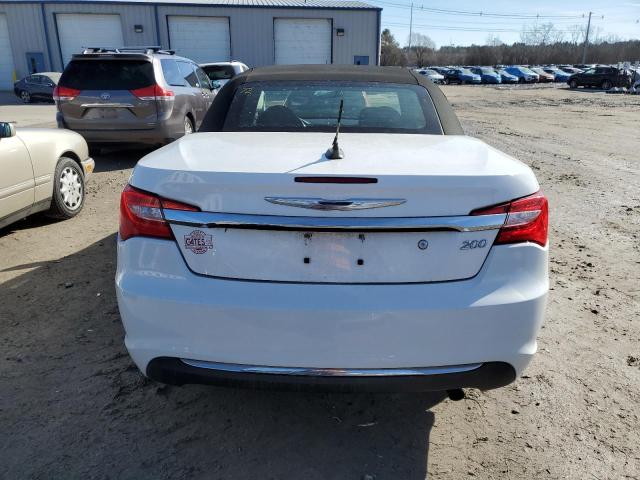 1C3BC2EB7BN554622 - 2011 CHRYSLER 200 TOURING WHITE photo 6