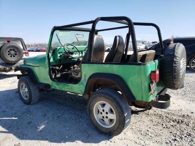 1J4FY19P6RP459878 - 1994 JEEP WRANGLER / S GREEN photo 2