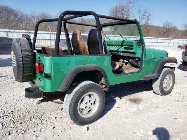 1J4FY19P6RP459878 - 1994 JEEP WRANGLER / S GREEN photo 3