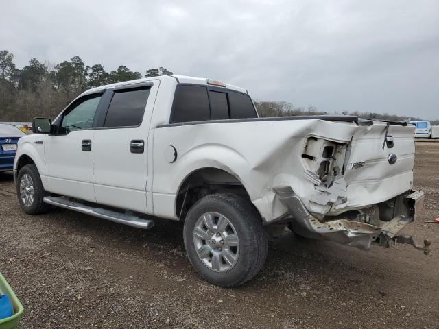 1FTFW1CV7AFD84167 - 2010 FORD F150 SUPER WHITE photo 2