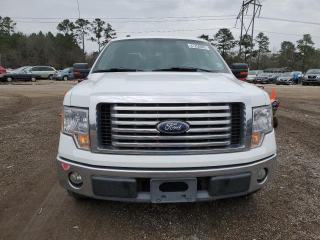1FTFW1CV7AFD84167 - 2010 FORD F150 SUPER WHITE photo 5