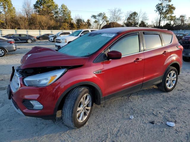 1FMCU9GD5KUC42997 - 2019 FORD ESCAPE SE RED photo 1