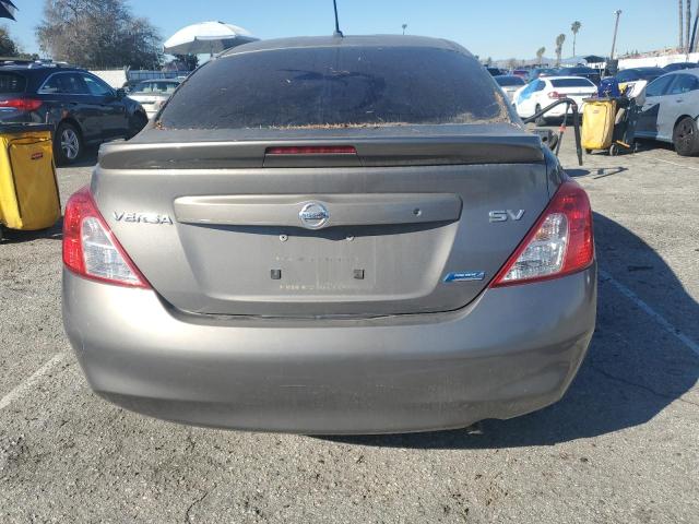 3N1CN7AP7EL813139 - 2014 NISSAN VERSA S GRAY photo 6