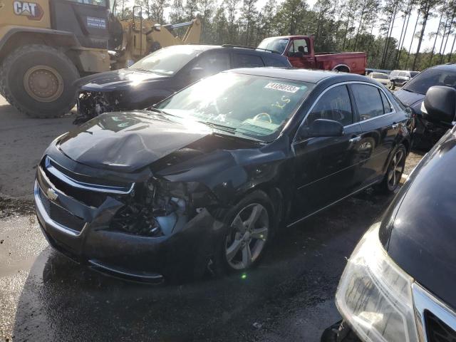 1G1ZC5E06CF278366 - 2012 CHEVROLET MALIBU 1LT BLACK photo 1