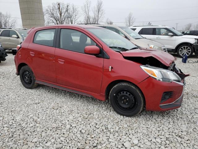 ML32AUHJ4MH000667 - 2021 MITSUBISHI MIRAGE ES RED photo 4