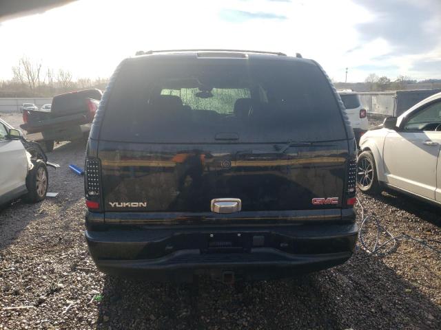 1GKEK63U55J186058 - 2005 GMC YUKON DENALI BLACK photo 6