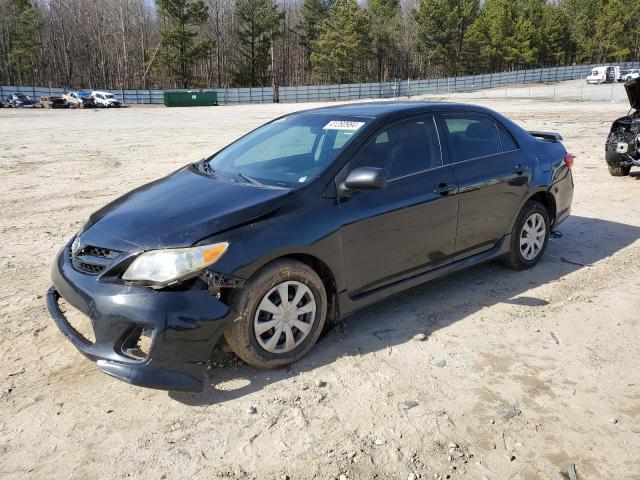 5YFBU4EE0CP052019 - 2012 TOYOTA COROLLA LS BASE BLACK photo 1