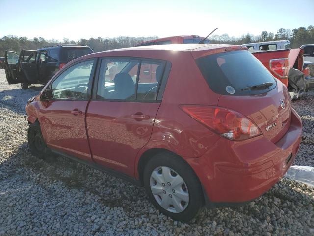 3N1BC1CP4BL437975 - 2011 NISSAN VERSA S RED photo 2