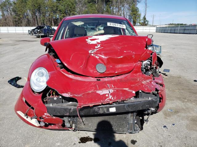 3VWPW31C27M518686 - 2007 VOLKSWAGEN NEW BEETLE 2.5L RED photo 5