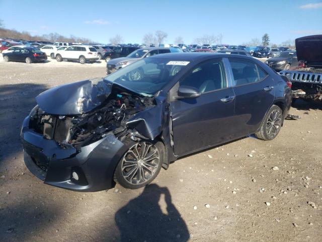 2T1BURHE4EC075265 - 2014 TOYOTA COROLLA L GRAY photo 1