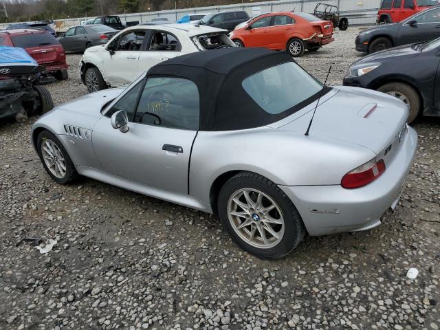 4USCH934XYLF87517 - 2000 BMW Z3 2.3 SILVER photo 2