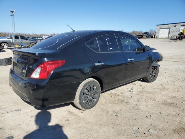 3N1CN7AP2JL858144 - 2018 NISSAN VERSA S BLACK photo 3