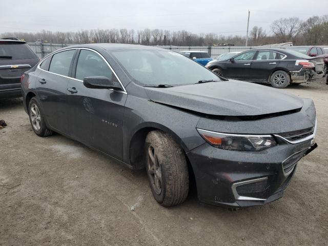 1G1ZB5ST3HF191842 - 2017 CHEVROLET MALIBU LS GRAY photo 4