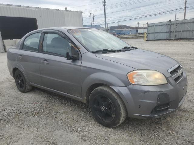 KL1TD5DEXAB046694 - 2010 CHEVROLET AVEO LS GRAY photo 4