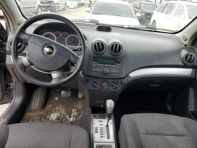 KL1TD5DEXAB046694 - 2010 CHEVROLET AVEO LS ნაცრისფერი ფოტო 8