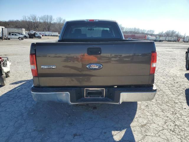 1FTRX12W68FB69345 - 2008 FORD F150 BROWN photo 6